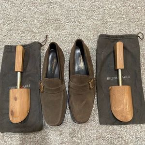Bruno Magli Suede Loafer Size 9X